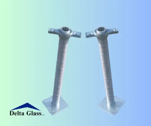 [SCA-24BF] UNEVEN SURFACE ADJUSTERS WITH PLATE FOR BOTTOM 24 INS - Q235